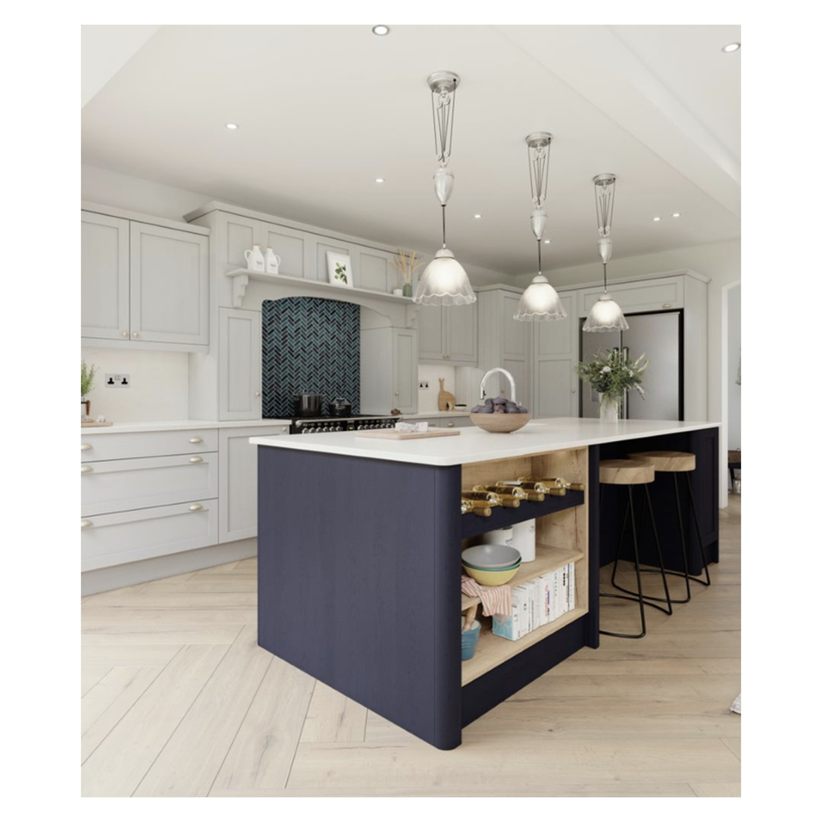 LochAnna Ainsdale kitchen straight option, view 2