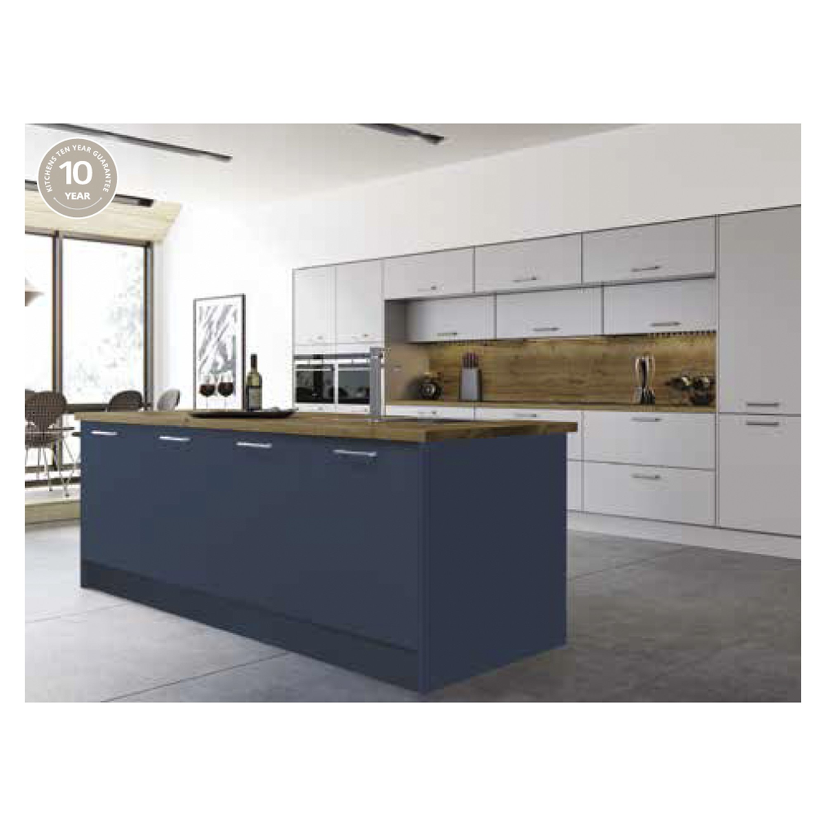 LochAnna Euro Kitchen L-shaped layout option