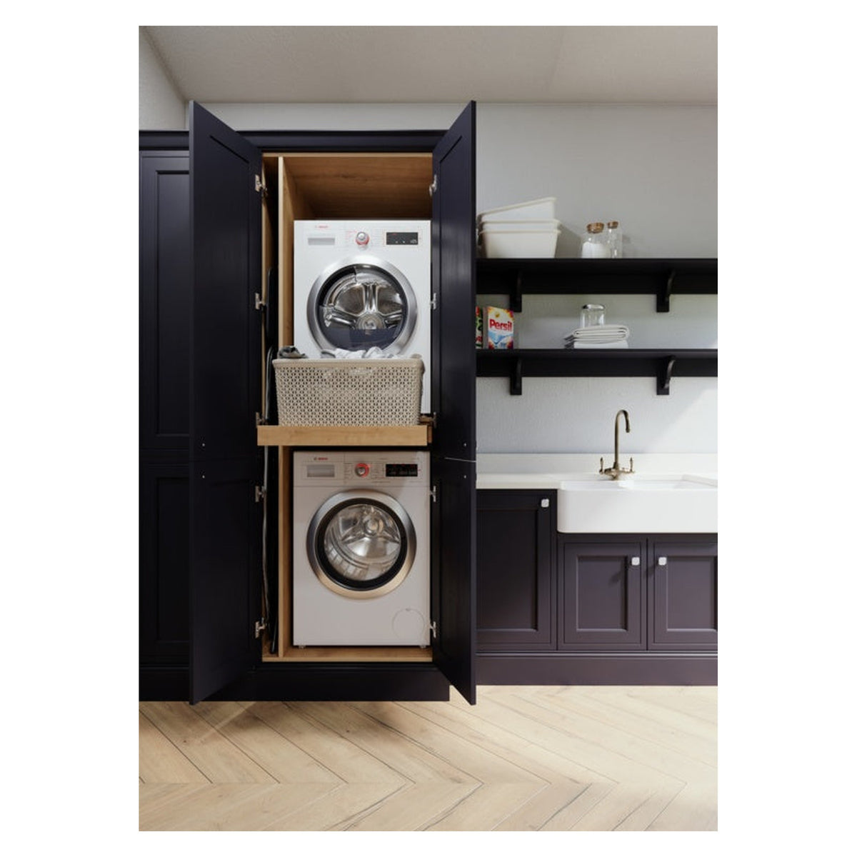 LochAnna Hutton Kitchen L-shaped layout option, view 4