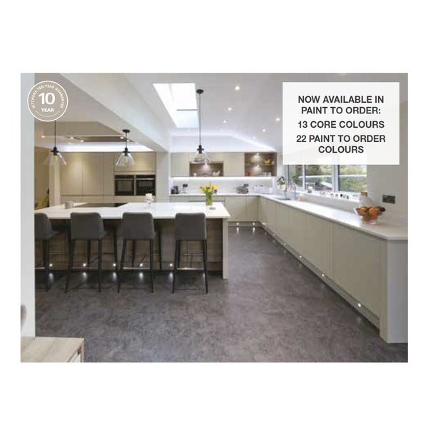 LochAnna Profile Gloss kitchen L-shaped layout option