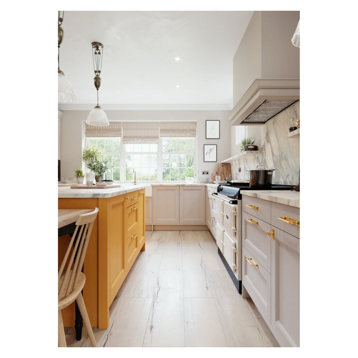 LochAnna Rowan kitchen straight option, view 3
