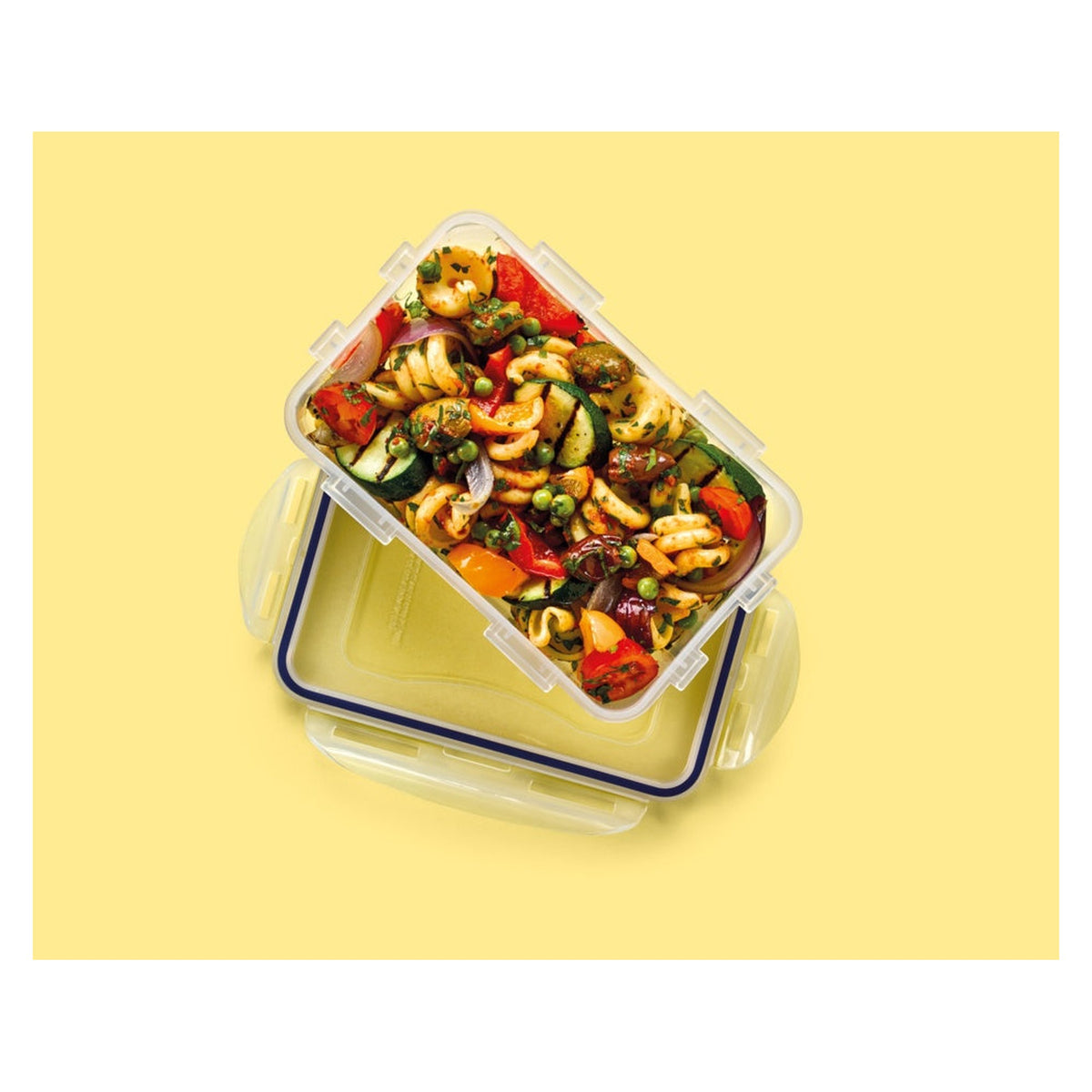 Locknlock 1.6L rectangular airtight food storage container, view 2