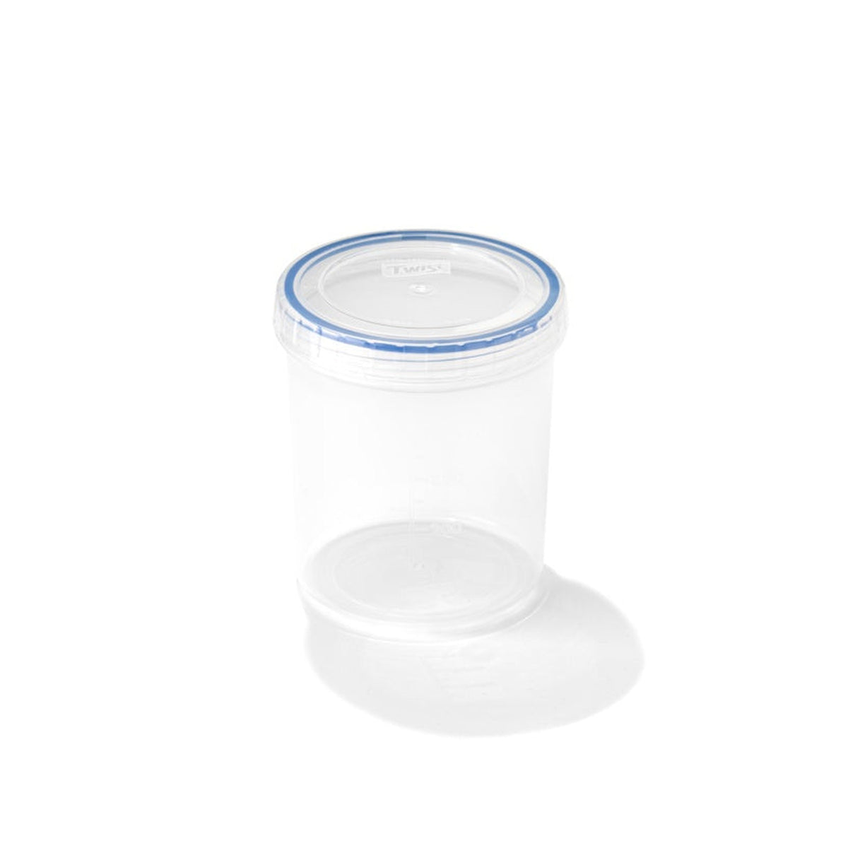 Locknlock 560ml round food container with twist lid, view 2
