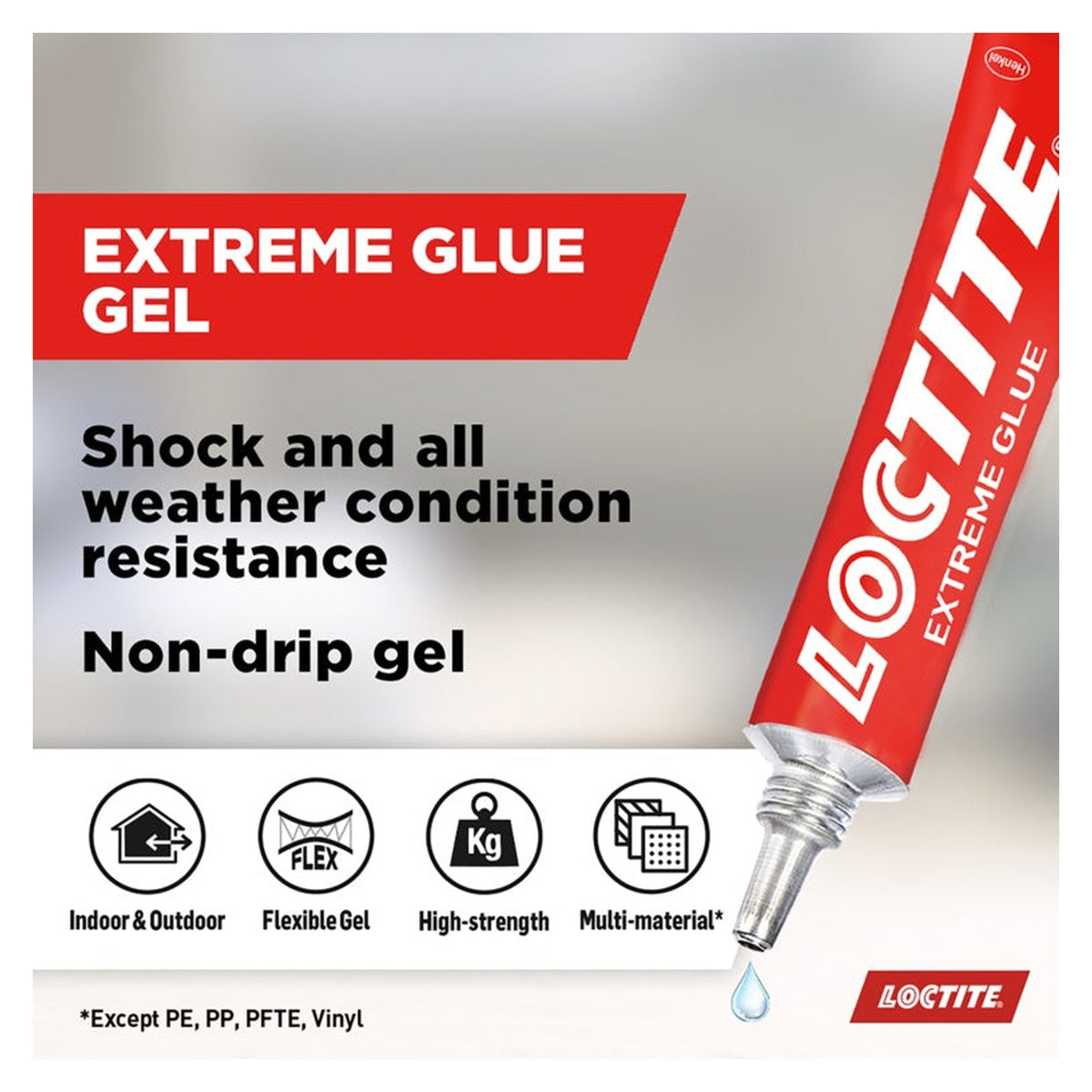 Loctite Extreme Non Drip Glue 20g gel, view 5