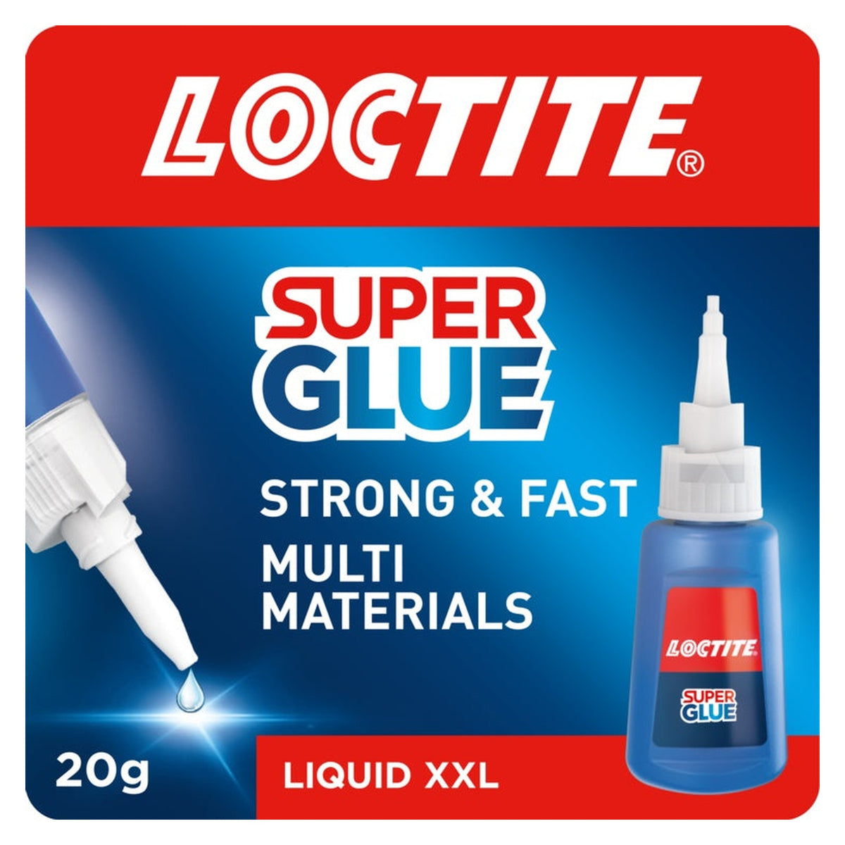 Loctite Super Glue 20g bottle, view 2