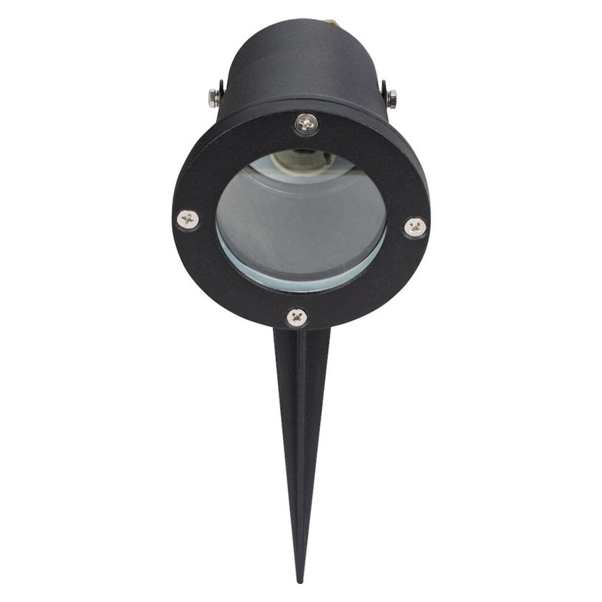 Luceco grey external GU10 lawn spike light, view 2