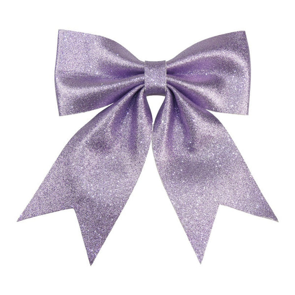 Luxury Glitter Bow - 28 x 34cm Lilac