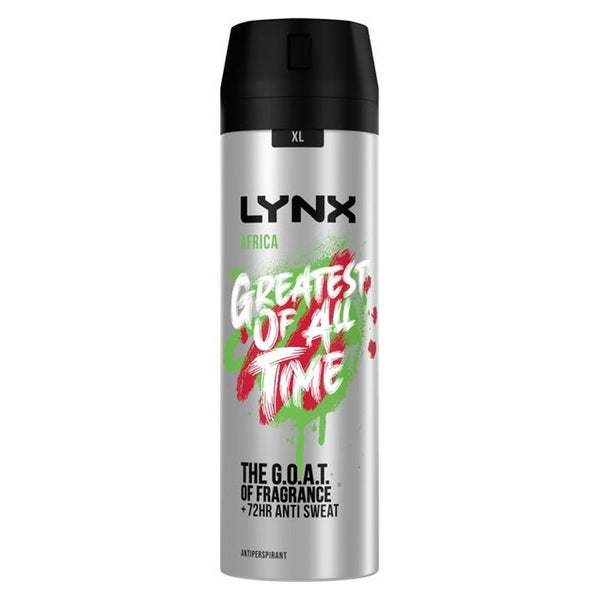 Lynx Africa anti-perspirant deodorant spray 200ml