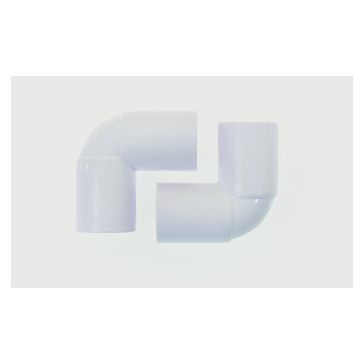 Make white 22mm overflow 90 degree bend