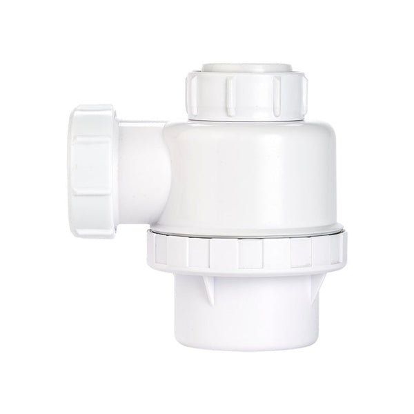 Make 32mm white plastic bottle trap