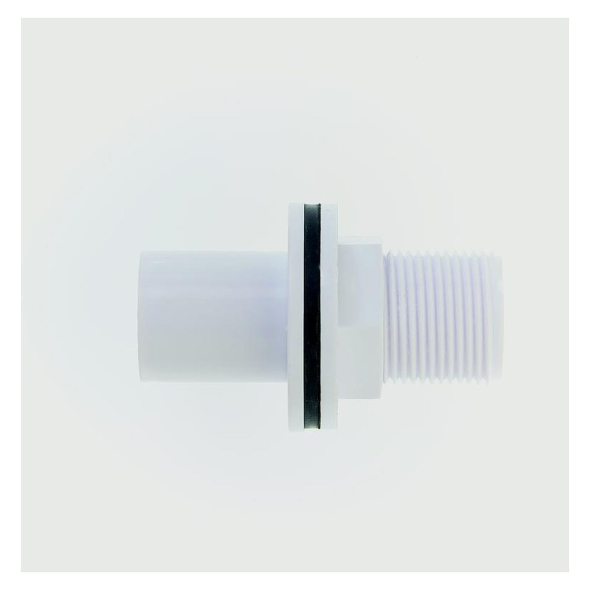 Make 22mm white overflow straight tank connector