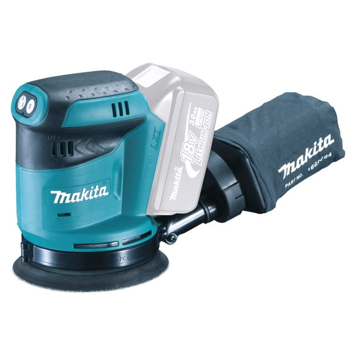 Makita LXT 18V random orbit sander bare unit