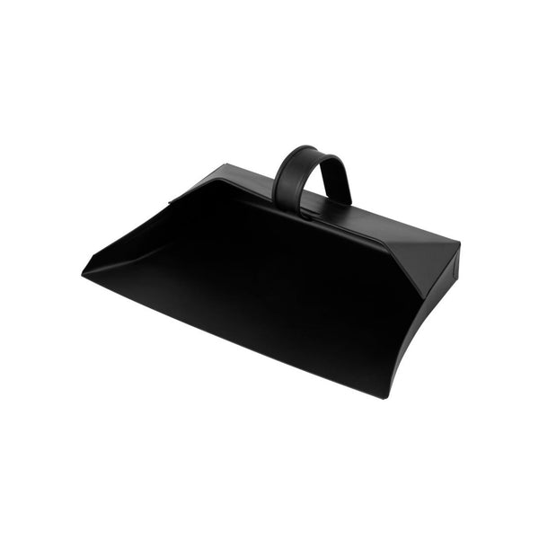 Manor black metal dustpan