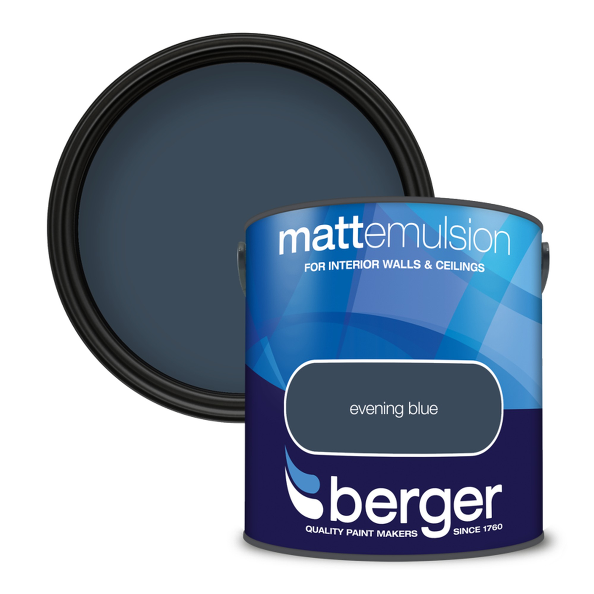 Matt Emulsion 2.5L - Evening Blue