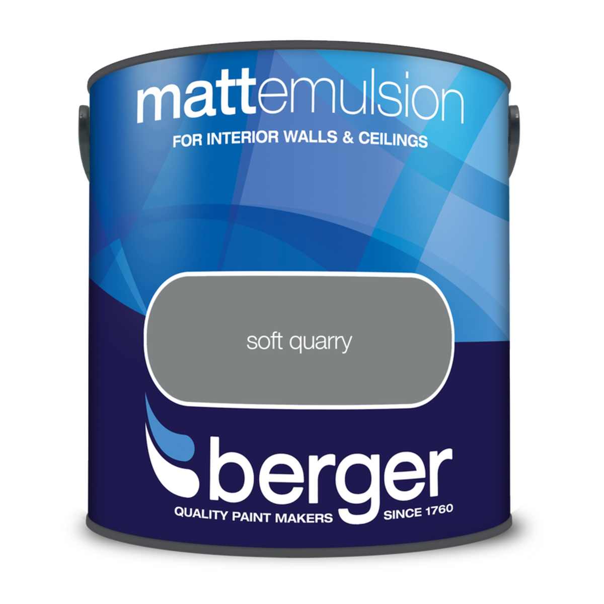 Matt Emulsion 2.5L - Soft Quarry, view 2