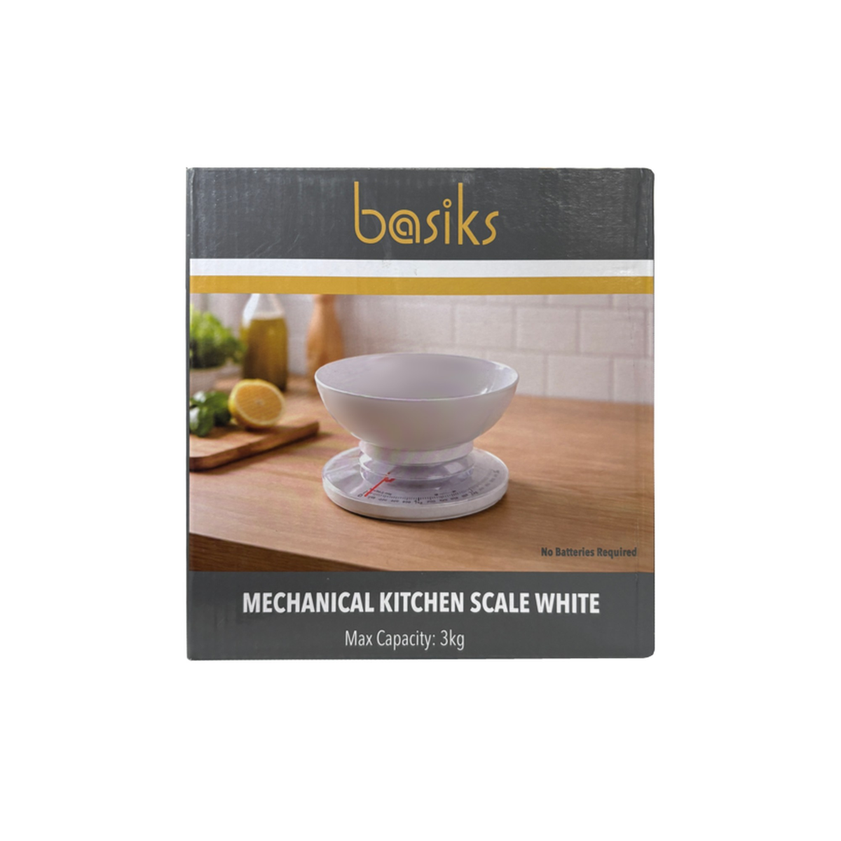 Mechanical Kitchen Scale - Max capacity 3kg, view 3