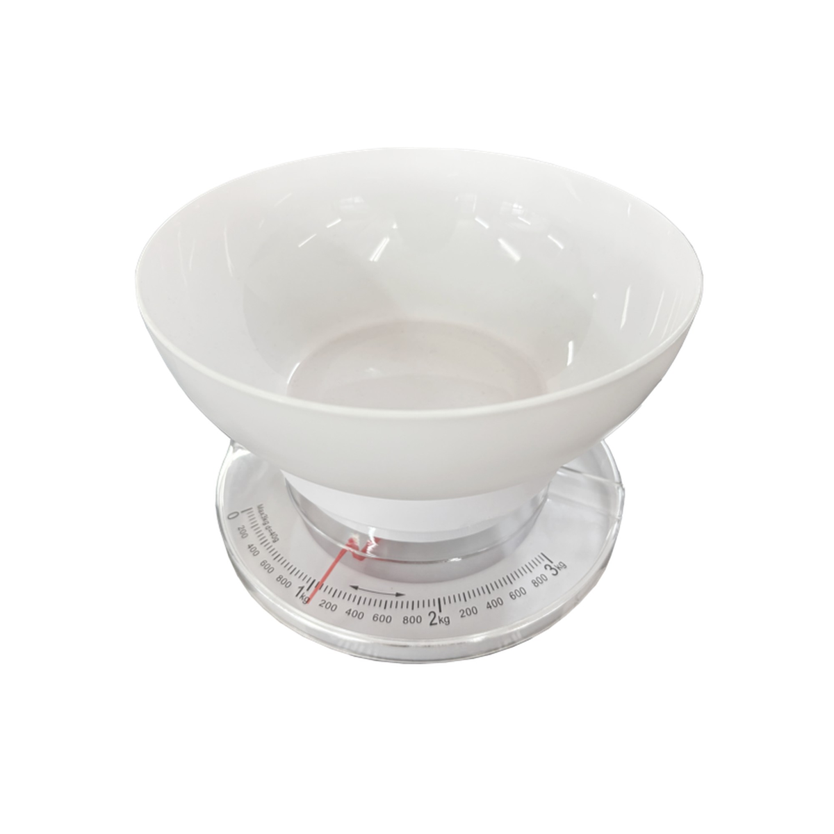 Mechanical Kitchen Scale - White