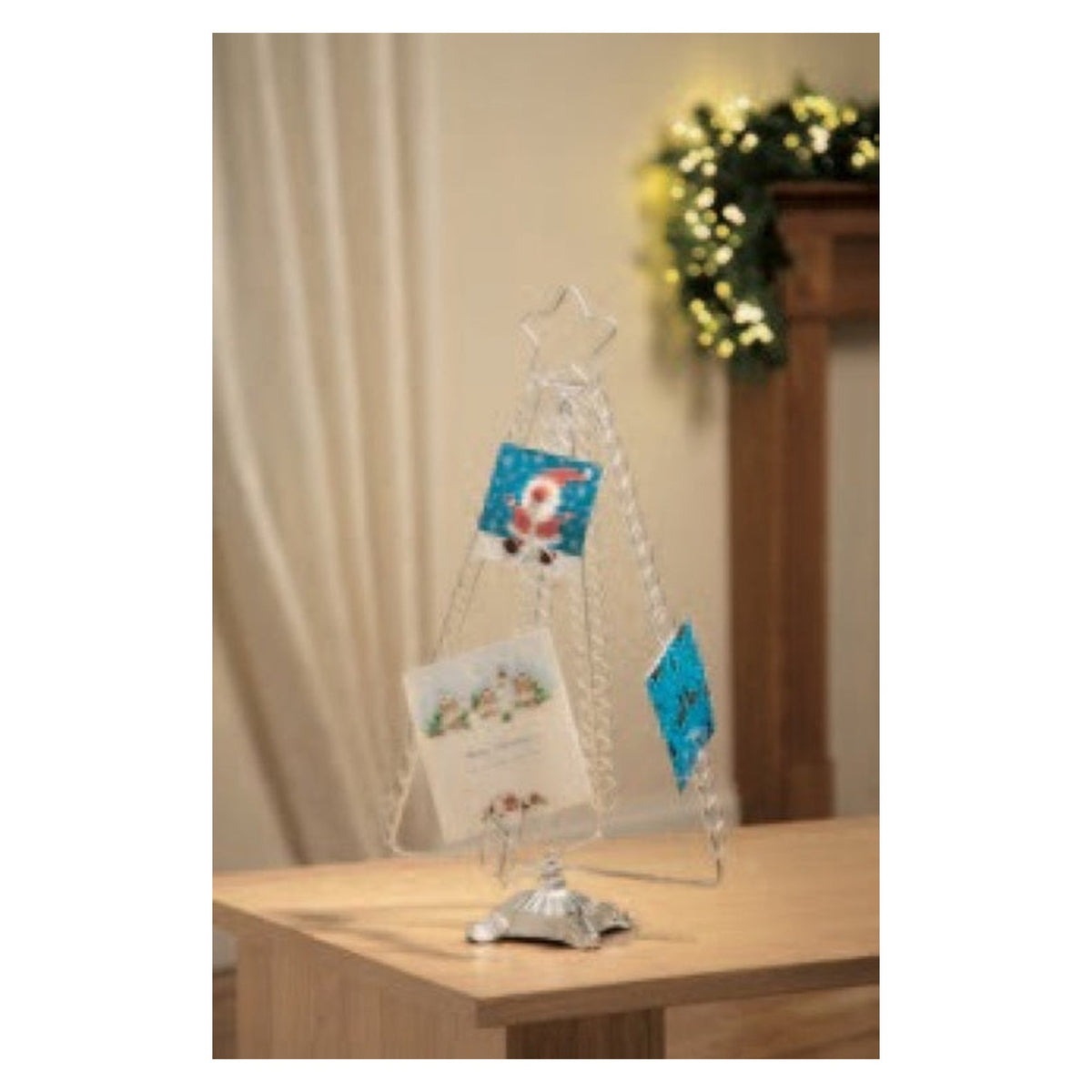 Metal Card Holder - Silver 50cm, view 2