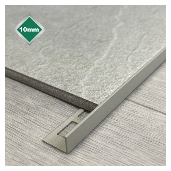Metal Tile Trim Lagom Almond - 10mm