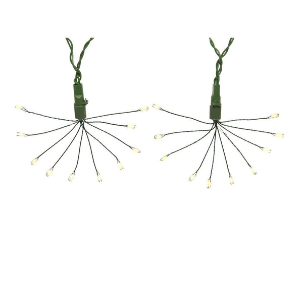 Micro Big LED Bouquet - Warm White/Green Cable