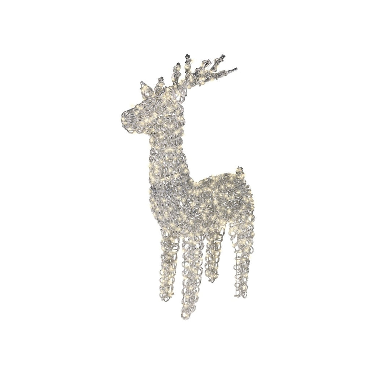Micro LED Reindeer - 800 LEDs Silver, view 2