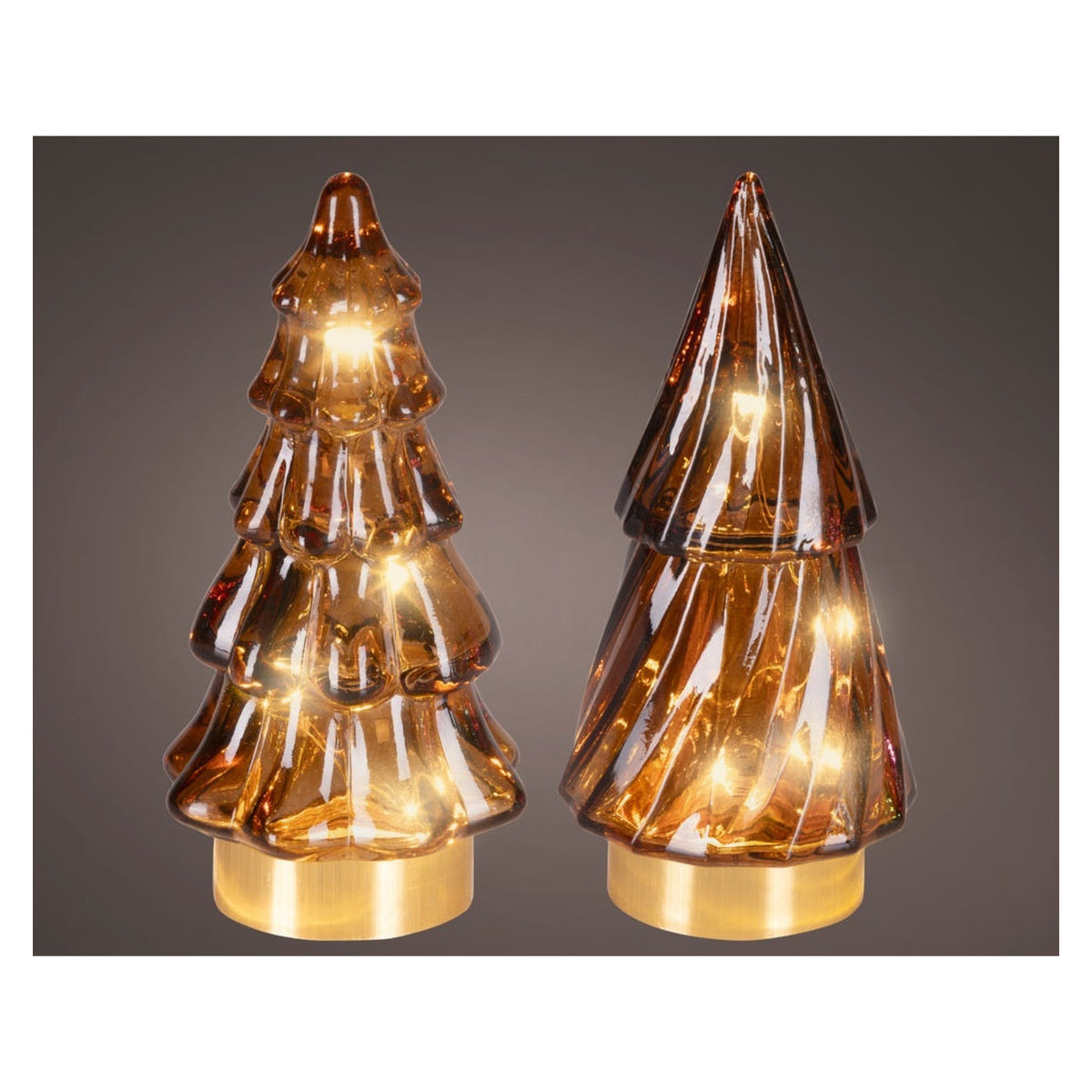 Micro LED Tree - 4 LEDs Brown/Warm White