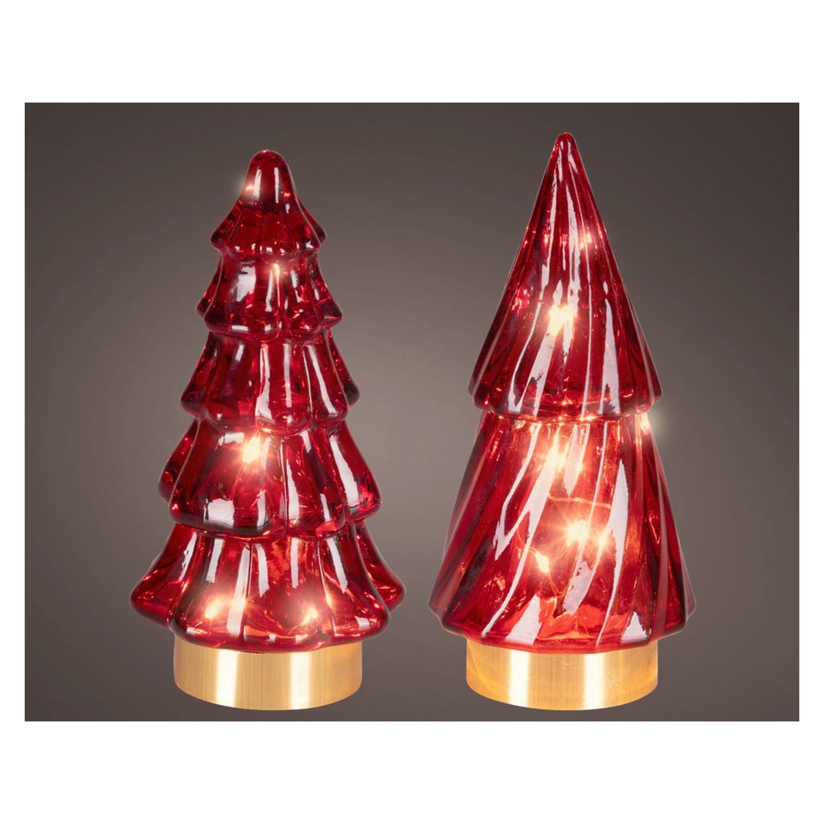 Micro LED Tree - 4 LEDs Red/Warm White
