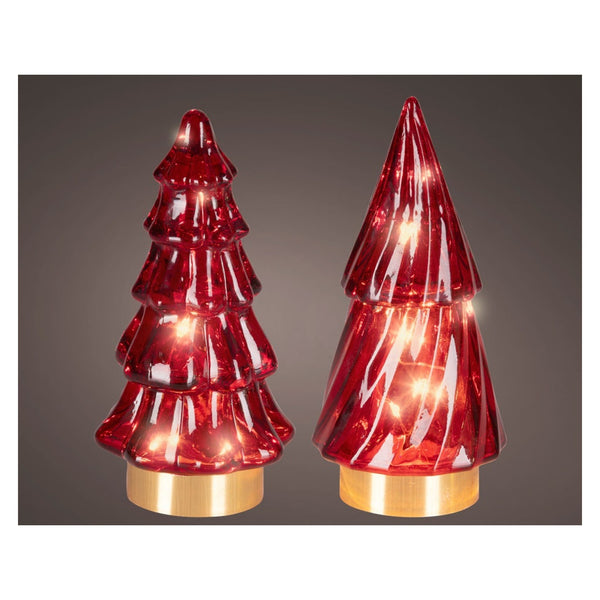 Micro LED Tree - 4 LEDs Red/Warm White
