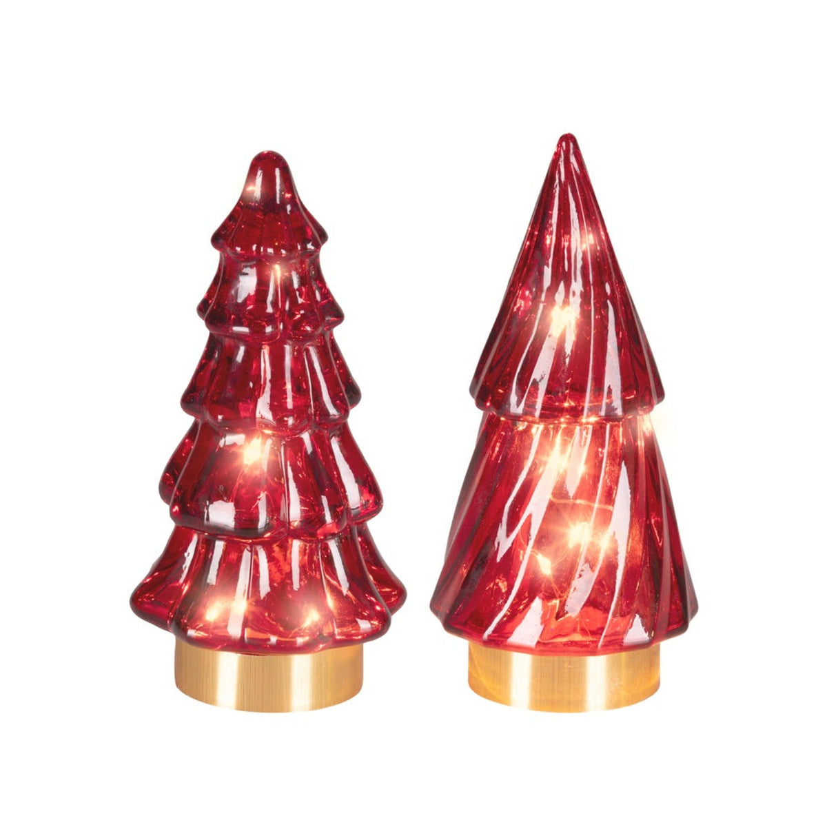 Micro LED Tree - 4 LEDs Red/Warm White, view 2