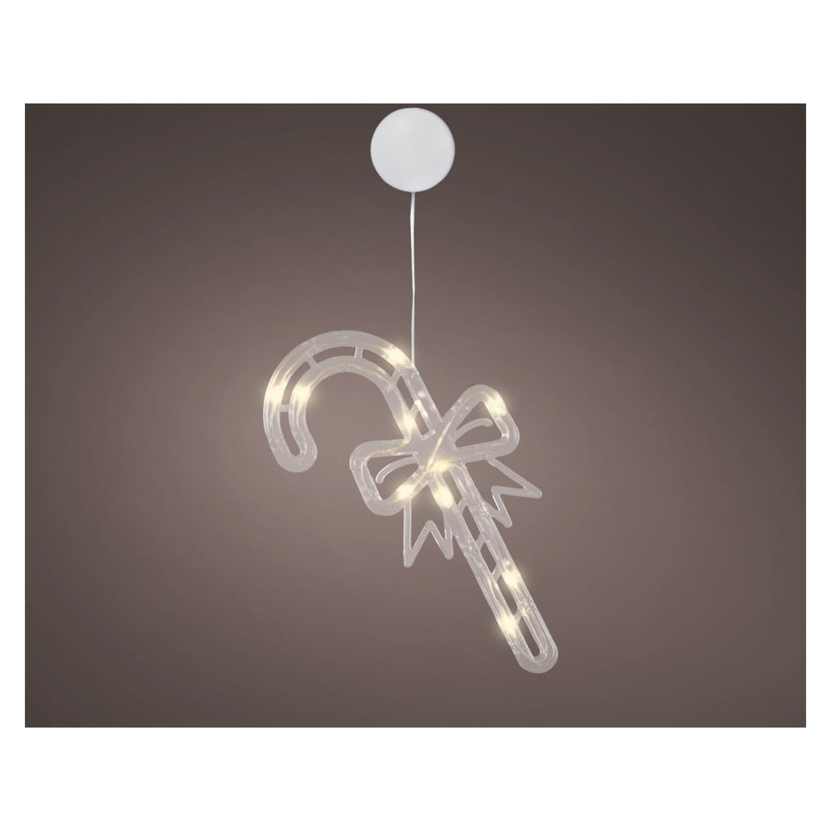 Micro LED Window Light - 10 LEDs Transparent/Warm White, view 2