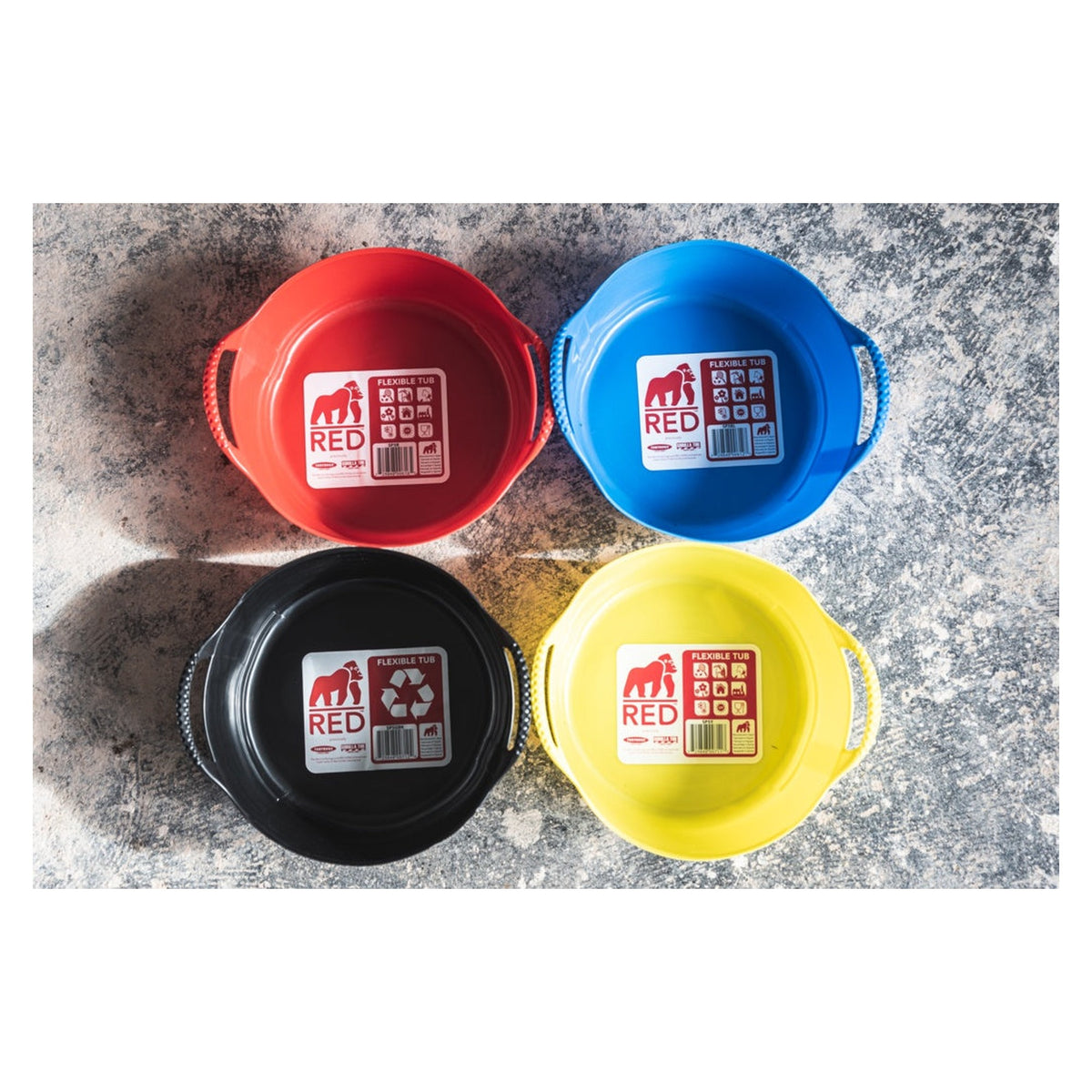 Micro Tub 300ml - Red, view 3