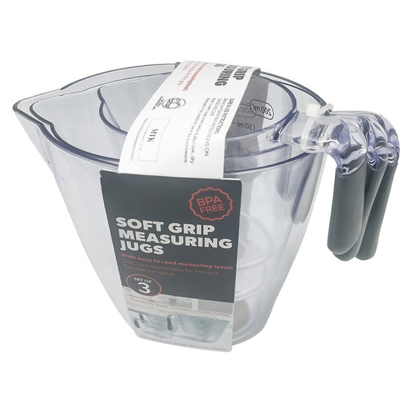 Microwave Essentials 3 piece measuring jug set