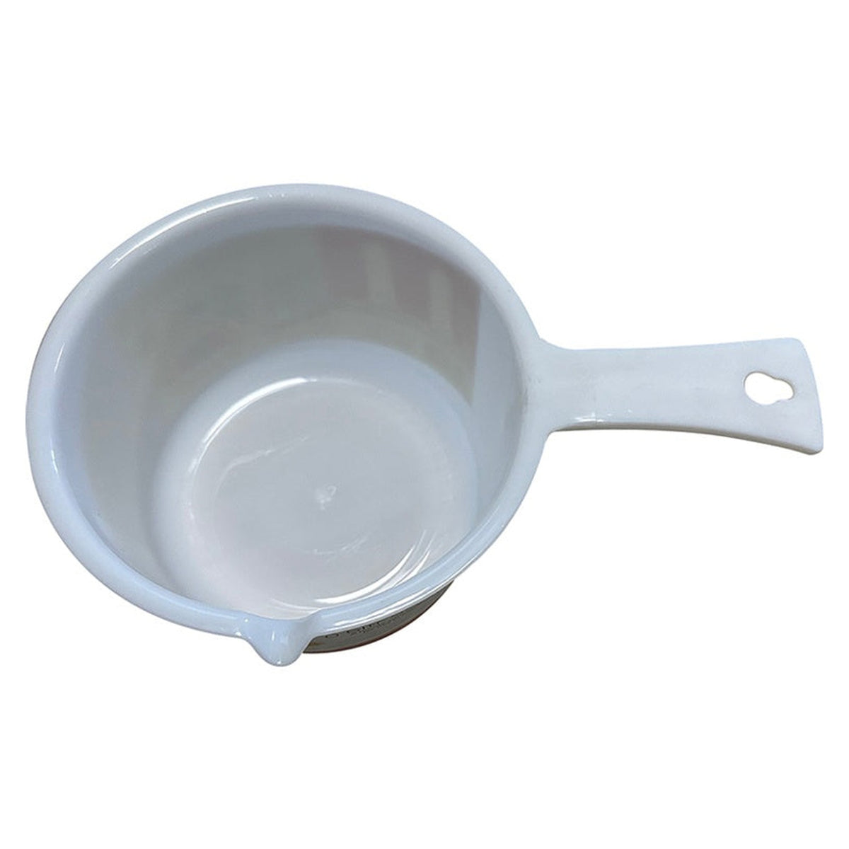Microwave Essentials white 0.5L saucepan, view 3