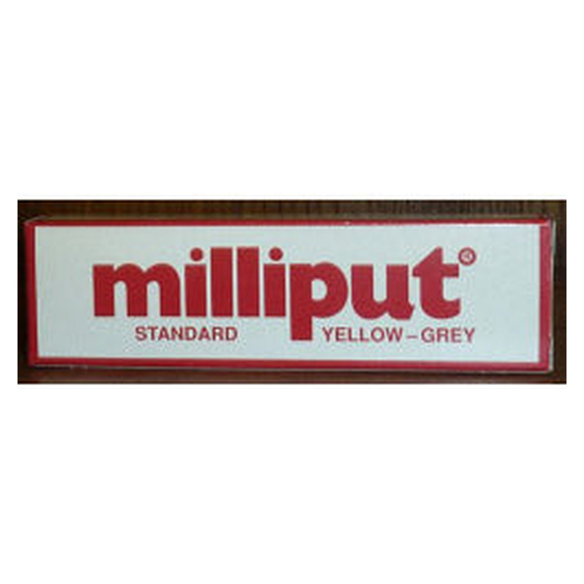 Milliput Standard yellow and grey repair putty