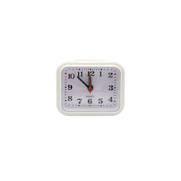 Mini Alarm Clock - White