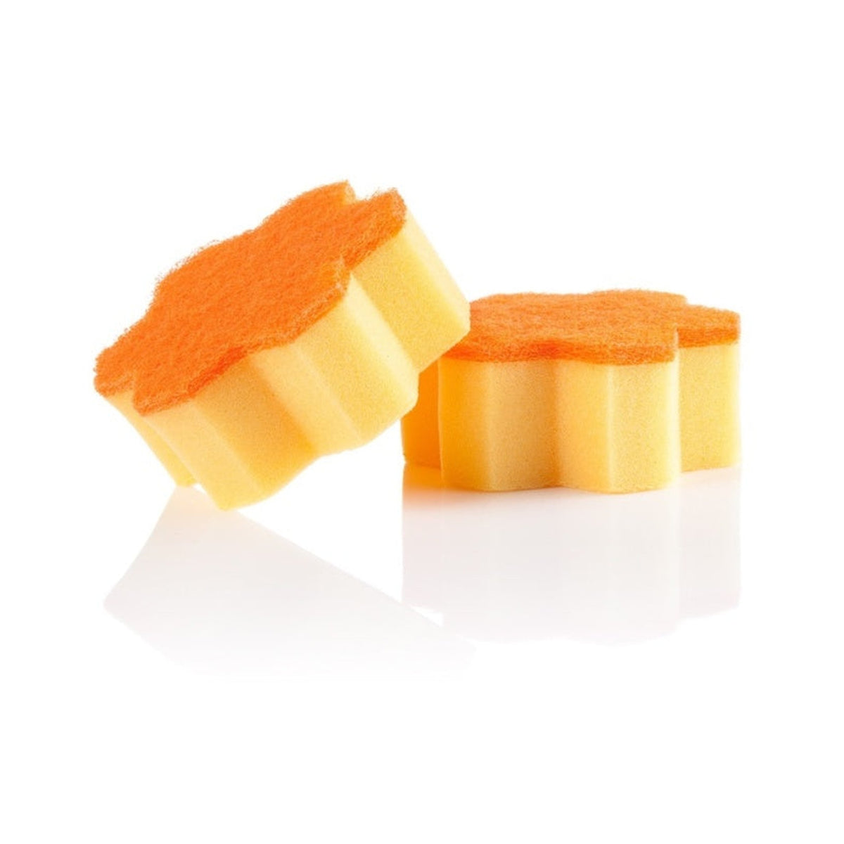 Minky anti-bac anti-grease flower scourers pack of 2, view 2