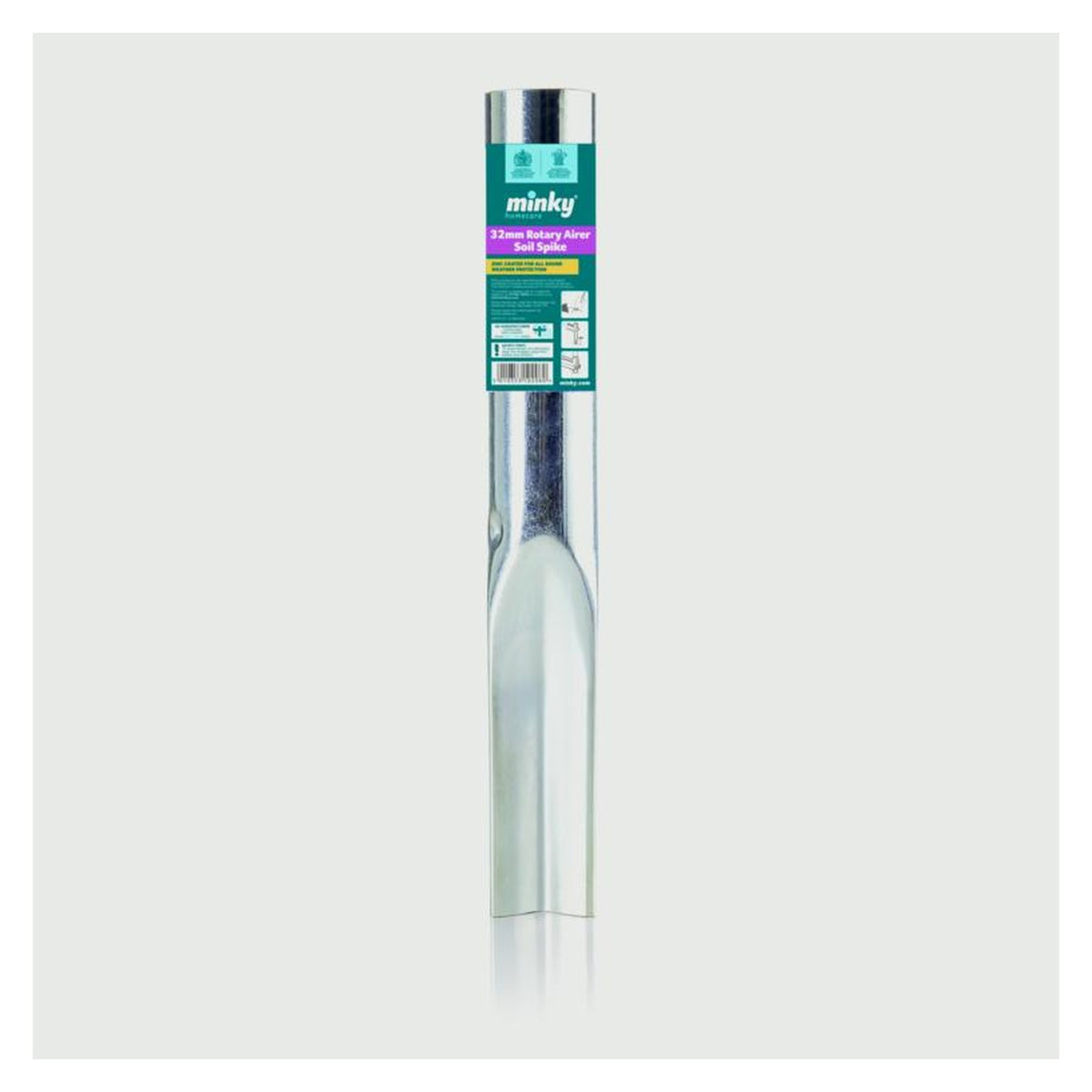 Minky 32mm galvanised soil spike