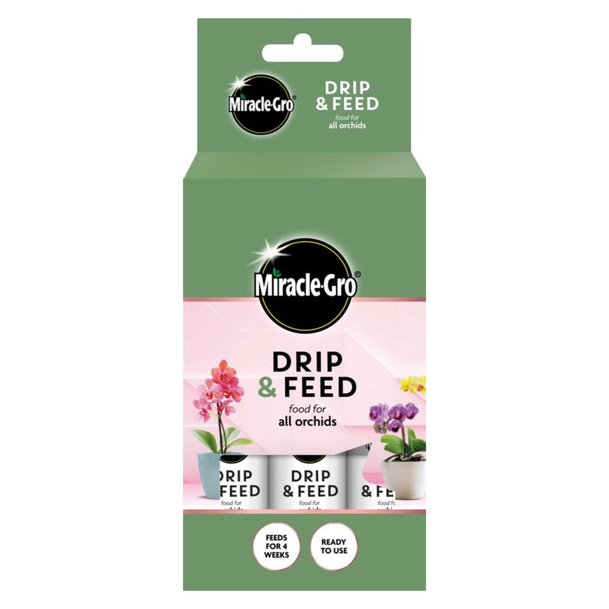 Miracle-Gro Drip and Feed Orchid pack of 3