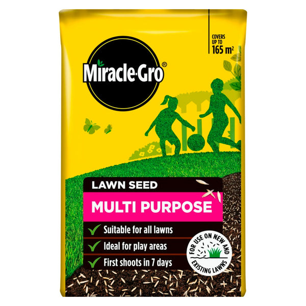 Miracle-Gro Multi Purpose Lawn Seed 165m2 pack