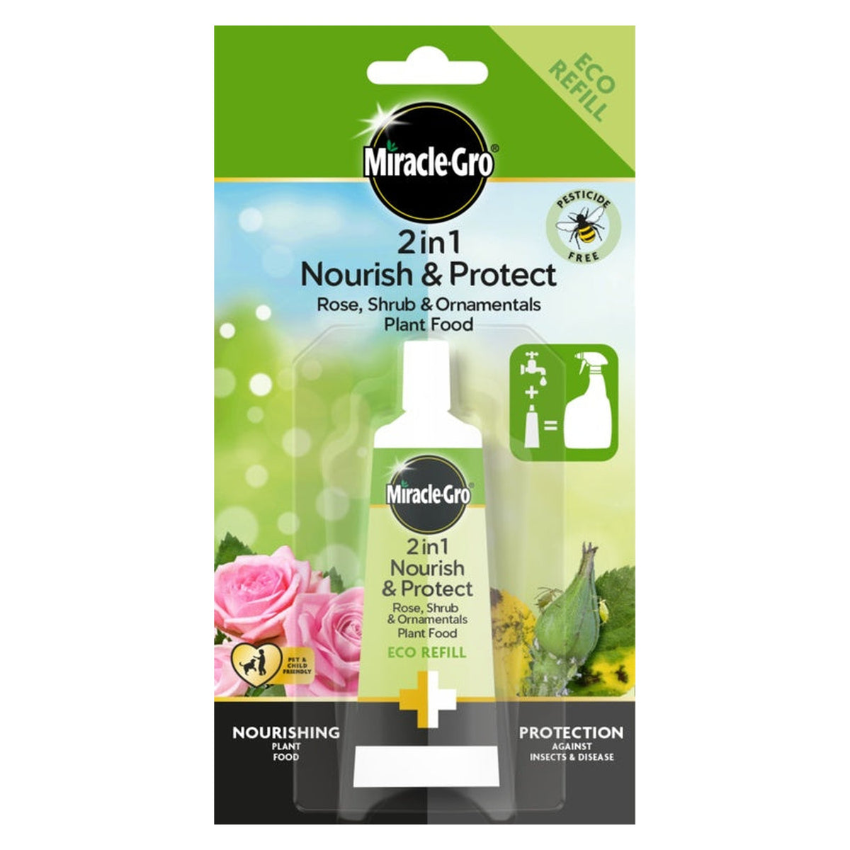 Miracle-Gro Nourish and Protect eco-refill 27ml