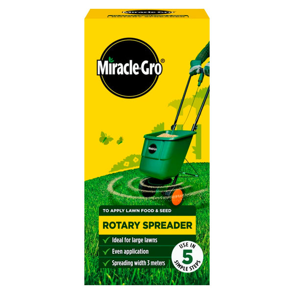 Miracle-Gro rotary lawn spreader