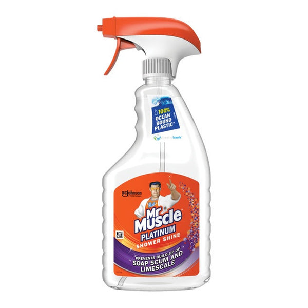 Mr Muscle Platinum Shower cleaner 750ml trigger bottle