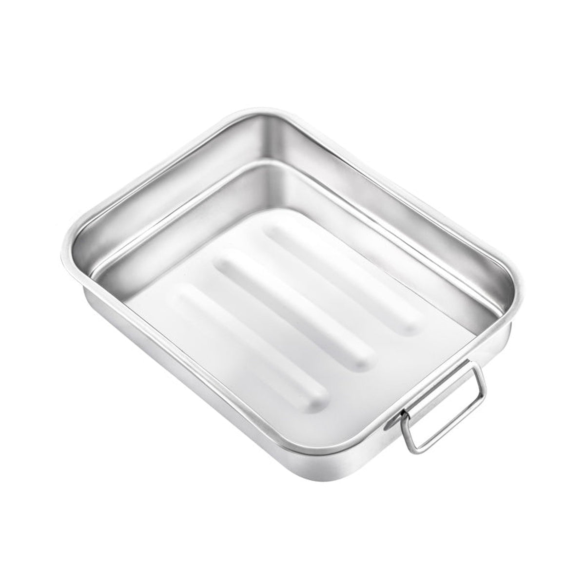 Mtk Housewares stainless steel roasting tray, 35 x 26cm, view 2