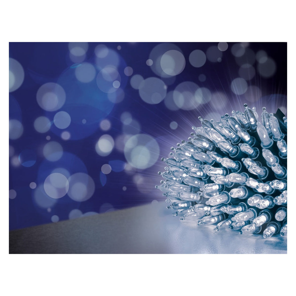 Multi Action Fairy Cap Light String - 300 White LEDs