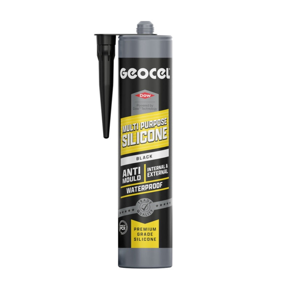 Multi Purpose Silicone 290ml - Black