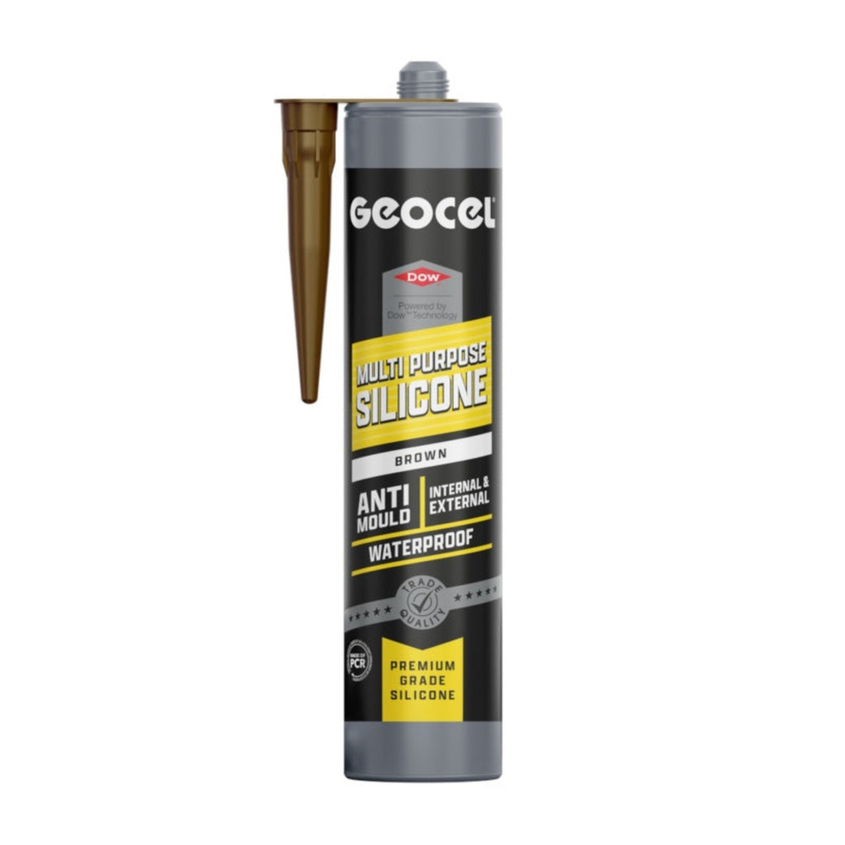 Multi Purpose Silicone 290ml - Brown