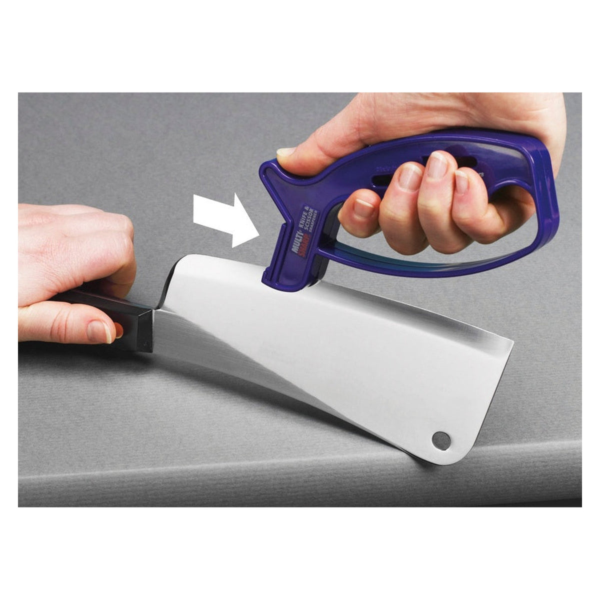 Multi-Sharp 2 in 1 knife and scissor sharpener, view 7