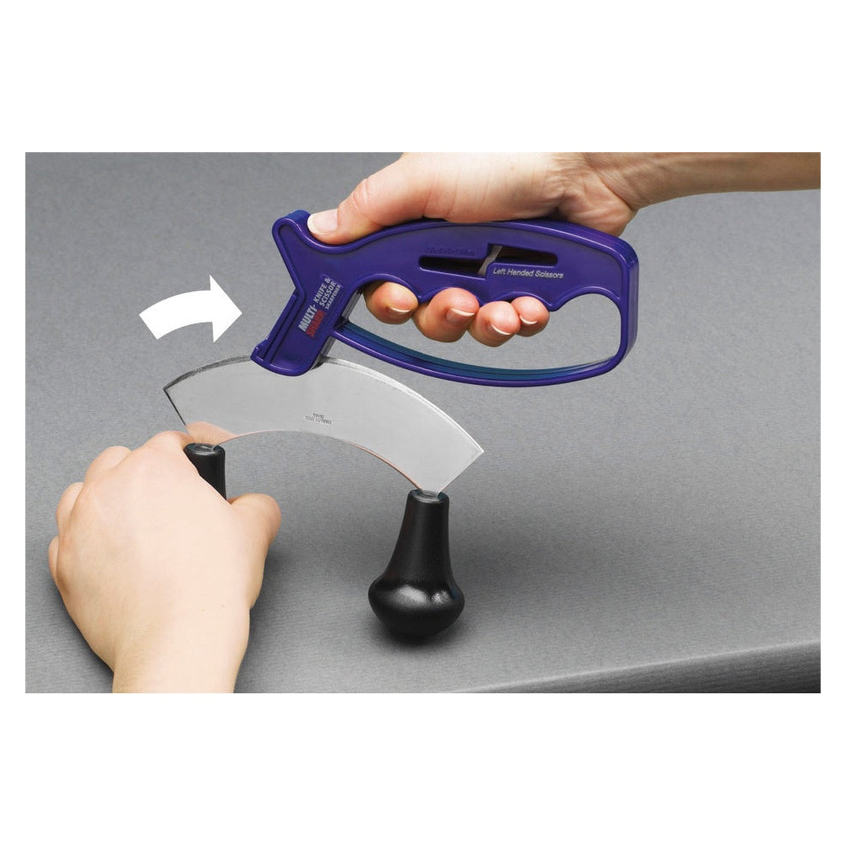 Multi-Sharp 2 in 1 knife and scissor sharpener, view 8