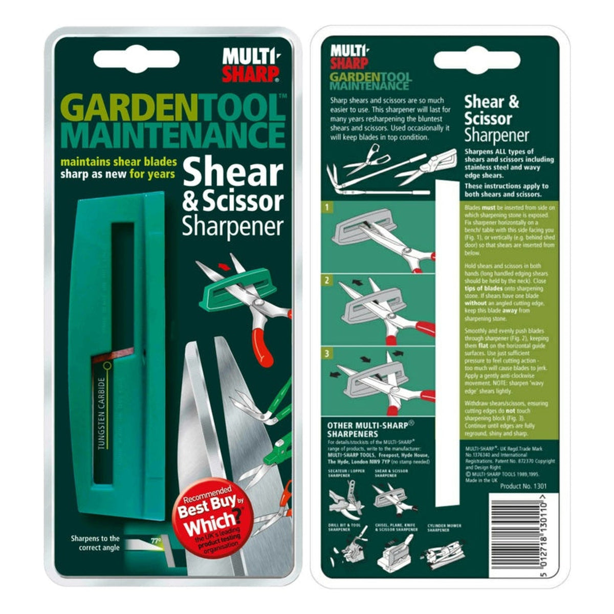 Multi-Sharp shear and scissor sharpener, view 4