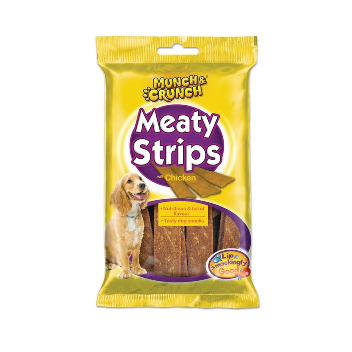 Munch and Crunch chicken meaty strips 18 pack